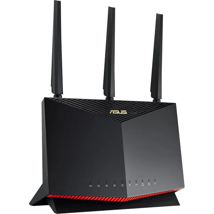 Asus RT-AX86U Pro AX5700 AiMesh WLAN-Mesh Dual Band WiFi 6 Gaming Router schwarz – Bild 4