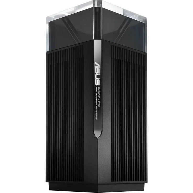 Asus ZenWiFi Pro ET12 AXE11000 Tri-Band WiFi 6E WLAN-Mesh System 2er Set (6GHz-Band) schwarz – Bild 5