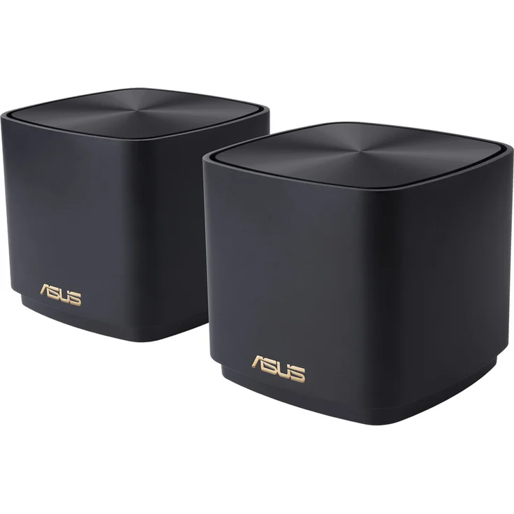 Asus ZenWiFi XD4 Plus 2er Set AX1800 Whole-Home WLAN-Mesh WiFi 6 System schwarz – Bild 1