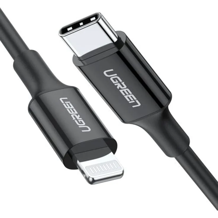 UGREEN Lightning to Type-C Cable 1m black