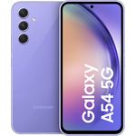 Samsung Galaxy A54 5G Smartphone 16,256cm (6,4 Zoll) AMOLED-Display, 128GB interner Speicher, 8GB RAM, Dual-SIM, Android 13, Awesome Violet