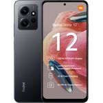 Xiaomi Redmi Note 12 4G Smartphone 16,942cm (6,67 Zoll) AMOLED-Display, 128GB interner Speicher, 4GB RAM, Dual-SIM, Android 13, Onyx Gray