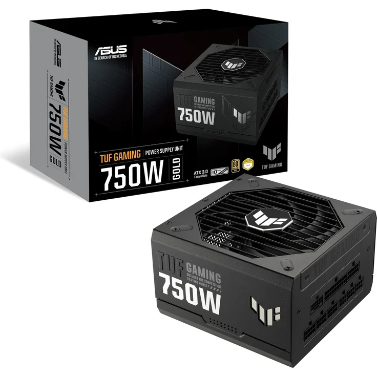 ASUS TUF Gaming 750W Gold Netzteil (750 Watt, ATX 3.0-kompatibel) – Bild 1