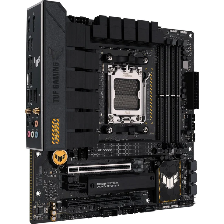 ASUS TUF GAMING B650M-PLUS WIFI Mainboard Sockel AMD AM5 – Bild 1