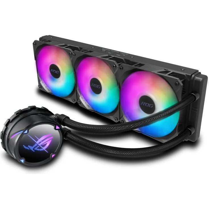ASUS ROG Strix LC II 360 ARGB All-in-One Flüssig-CPU-Wasserkühlung (Aura Sync) – Bild 1