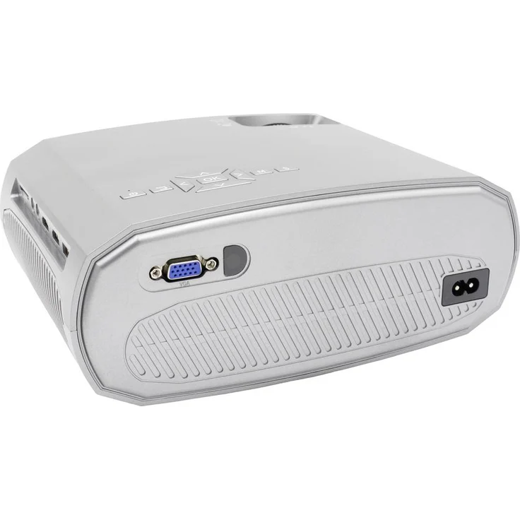Technaxx TX-177 Mini-Beamer Full HD, 15.000 ANSI-Lumen, Bildverhältnis 16:9, silber – Bild 2