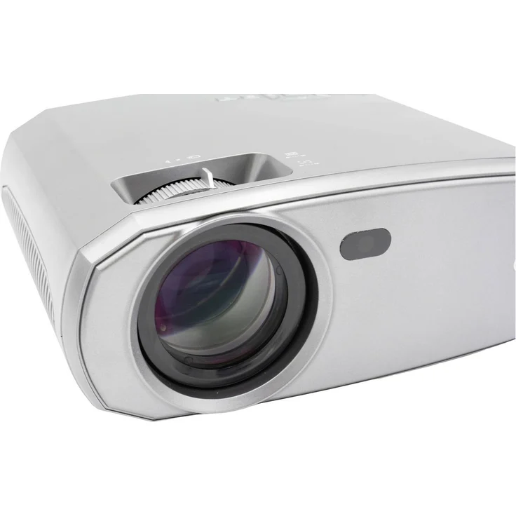 Technaxx TX-177 Mini-Beamer Full HD, 15.000 ANSI-Lumen, Bildverhältnis 16:9, silber – Bild 1