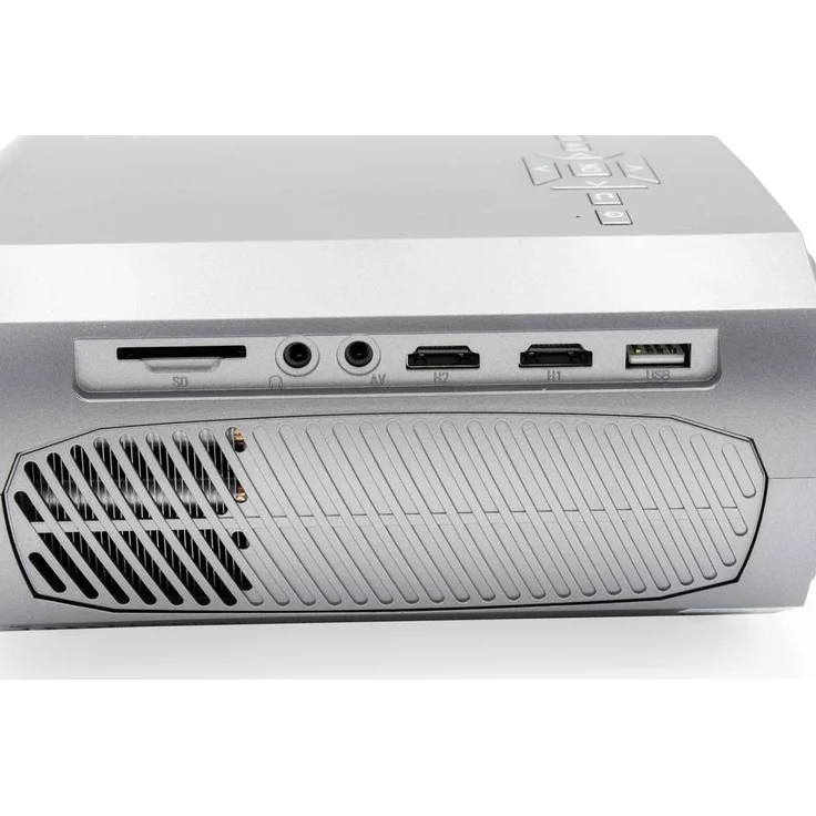 Technaxx TX-177 Mini-Beamer Full HD, 15.000 ANSI-Lumen, Bildverhältnis 16:9, silber – Bild 3