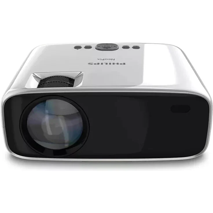 Philips NeoPix Ultra One+ Mini-Beamer Full HD, 200 ANSI-Lumen, Bildverhältnis 16:9, silber/schwarz – Bild 2