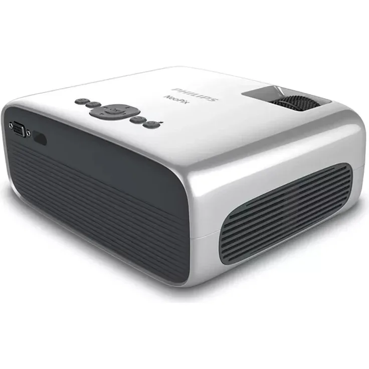Philips NeoPix Ultra One+ Mini-Beamer Full HD, 200 ANSI-Lumen, Bildverhältnis 16:9, silber/schwarz