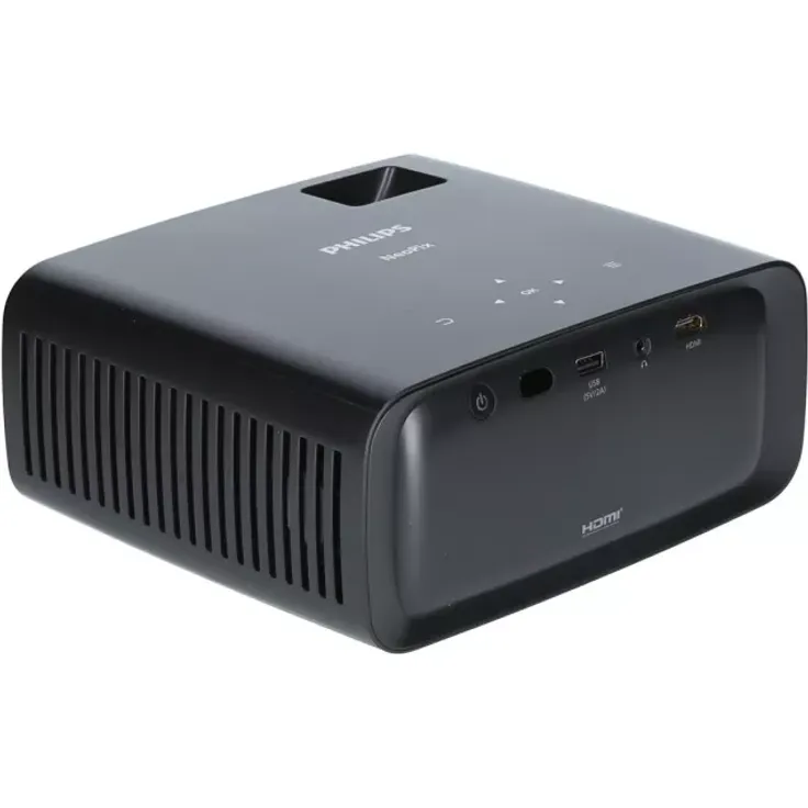 Philips NPX120 NeoPix N120 Mini-Beamer HD ready, 100 ANSI-Lumen, Bildverhältnis 16:9, schwarz