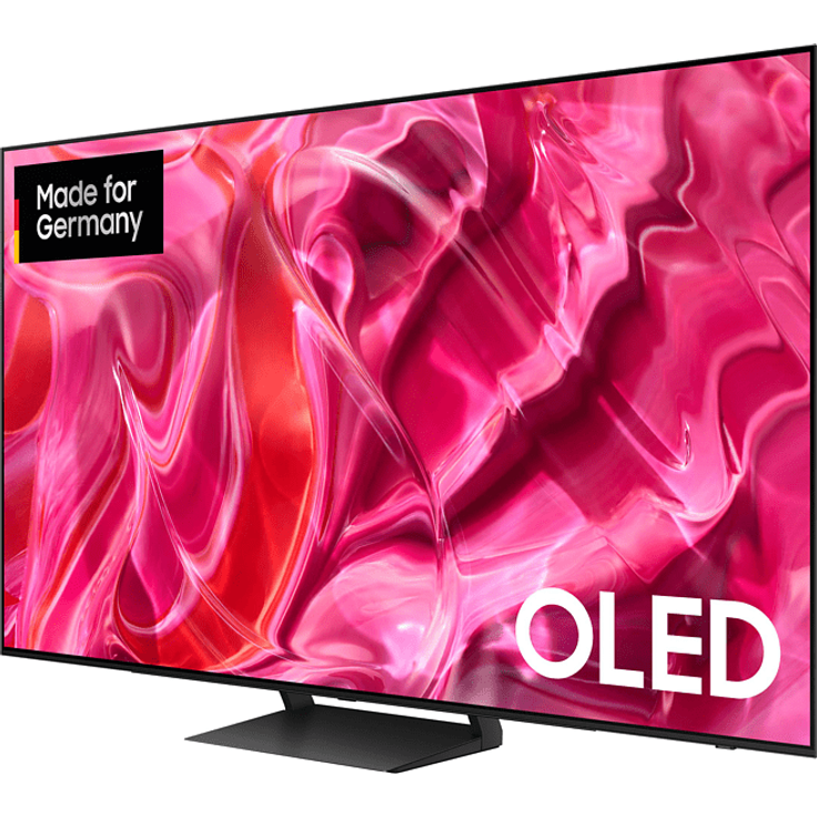 Samsung GQ55S90CAT 138 cm (55 Zoll) QD-OLED Smart TV (Ultra HD, HDR10+, HLG, OLED) Twin-HD-Triple-Tuner (Satellit, Antenne, Kabel) Modelljahr 2023 Energieklasse G (DE-Modell) – Bild 2