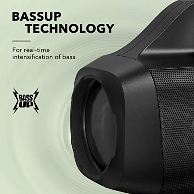 Anker Soundcore Motion Boom tragbarer Bluetooth-Lautsprecher, wasserbeständig, IPX7, schwarz – Bild 4