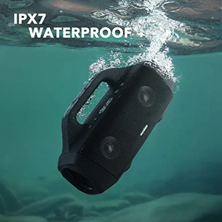 Anker Soundcore Motion Boom tragbarer Bluetooth-Lautsprecher, wasserbeständig, IPX7, schwarz – Bild 5