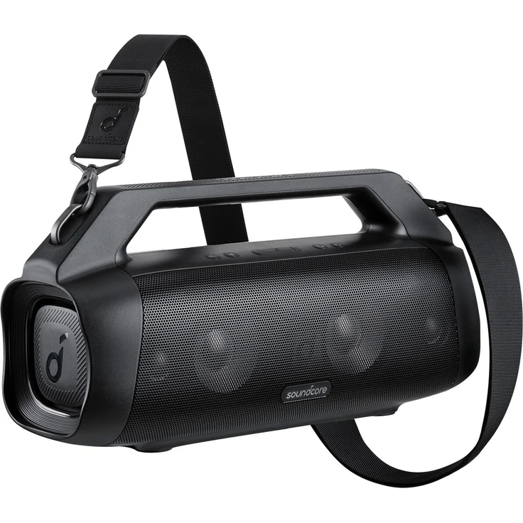 Anker Soundcore Motion Boom Plus tragbarer Bluetooth-Lautsprecher, wasserfest, IP67 mit PartyCast 2.0, schwarz – Bild 1