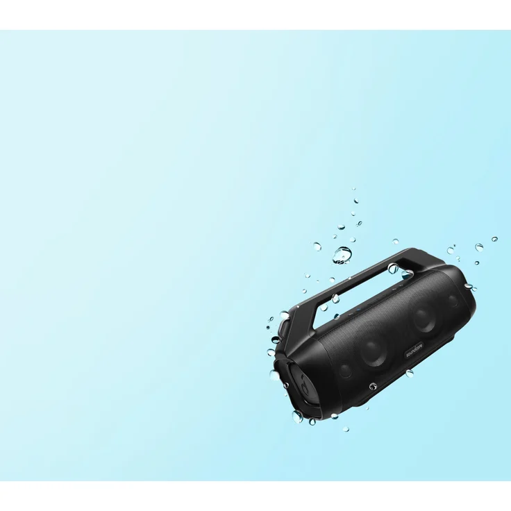 Anker Soundcore Motion Boom Plus tragbarer Bluetooth-Lautsprecher, wasserfest, IP67 mit PartyCast 2.0, schwarz – Bild 10
