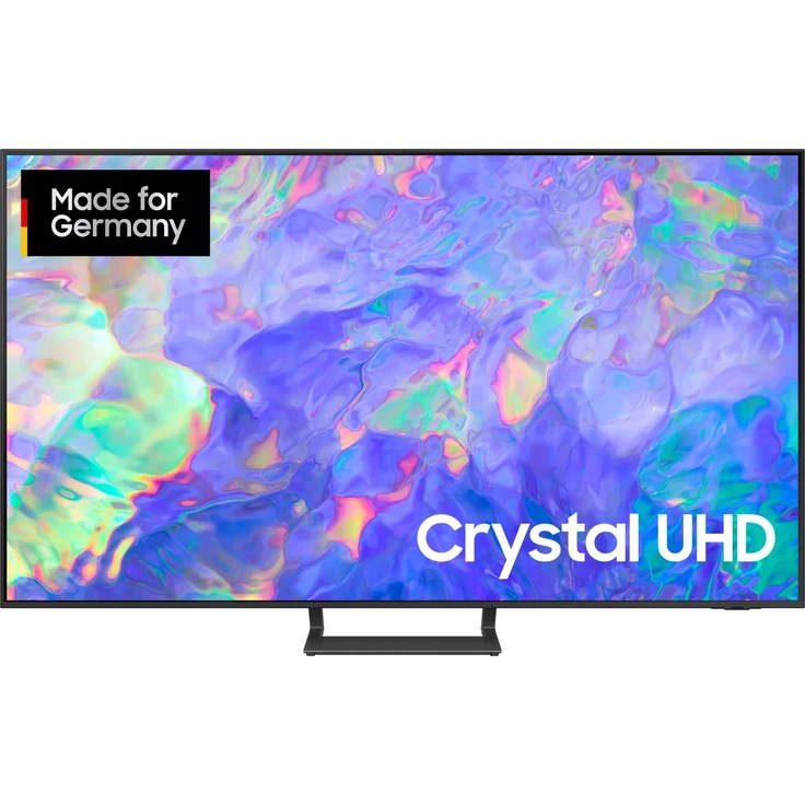 Samsung GU65CU8579U 163 cm (65 Zoll) Crystal UHD Smart TV (Ultra HD, HDR10+, HDR, HLG, Edge LED) HD-Triple-Tuner (Satellit, Antenne, Kabel) Modelljahr 2023 Energieklasse G (DE-Modell) – Bild 1