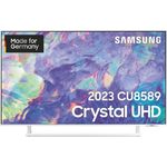 Samsung GU50CU8589U 125 cm (50 Zoll) Crystal UHD Smart TV (Ultra HD, HDR10+, HDR, HLG, Edge LED) HD-Triple-Tuner (Satellit, Antenne, Kabel) Modelljahr 2023 Energieklasse G (DE-Modell)