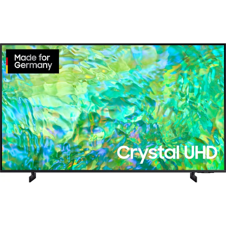 Samsung GU65CU8079U 163 cm (65 Zoll) Crystal UHD Smart TV (Ultra HD, HDR10+, HDR, HLG, Edge LED) HD-Triple-Tuner (Satellit, Antenne, Kabel) Modelljahr 2023 Energieklasse G (DE-Modell) – Bild 1