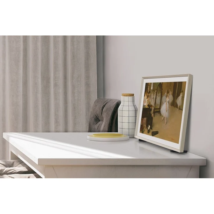 Samsung GQ85LS03BGU The Frame (2023) 214 cm (85 Zoll) QLED Smart TV (Ultra HD, HDR10+ Adaptive, HDR10+ Gaming, HDR, HLG, Edge LED) HD-Triple-Tuner (Satellit, Antenne, Kabel) Modelljahr 2023 Energieklasse G (DE-Modell) – Bild 6