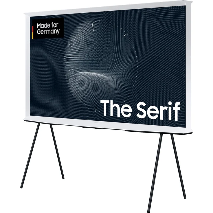 Samsung GQ50LS01BGU The Serif (2023) 125 cm (50 Zoll) QLED Smart TV (Ultra HD, HDR10+ Adaptive, HDR10+ Gaming, HDR, HLG, Edge LED) HD-Triple-Tuner (Satellit, Antenne, Kabel) Modelljahr 2023 Energieklasse G (DE-Modell) – Bild 5