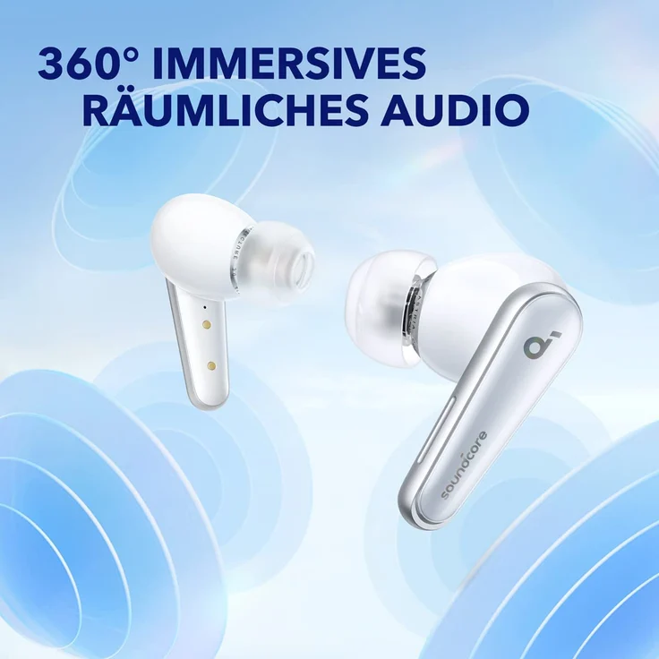 Anker Soundcore Liberty4 In-Ear-Kopfhörer (Freisprechfunktion), grau – Bild 3