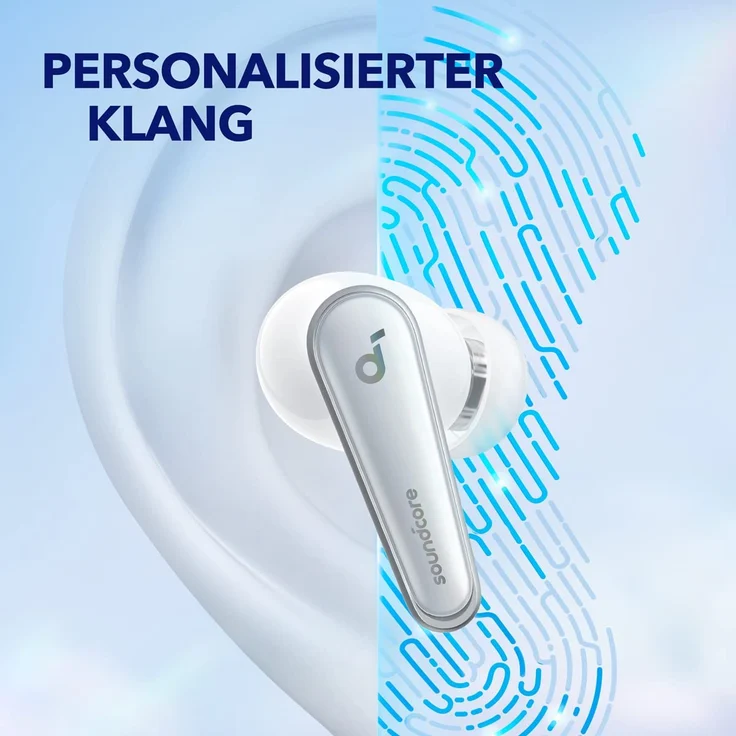Anker Soundcore Liberty4 In-Ear-Kopfhörer (Freisprechfunktion), grau – Bild 5