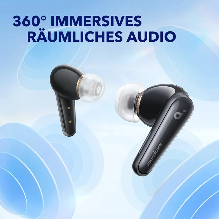 Anker Soundcore Liberty4 In-Ear-Kopfhörer (Freisprechunktion), schwarz – Bild 3