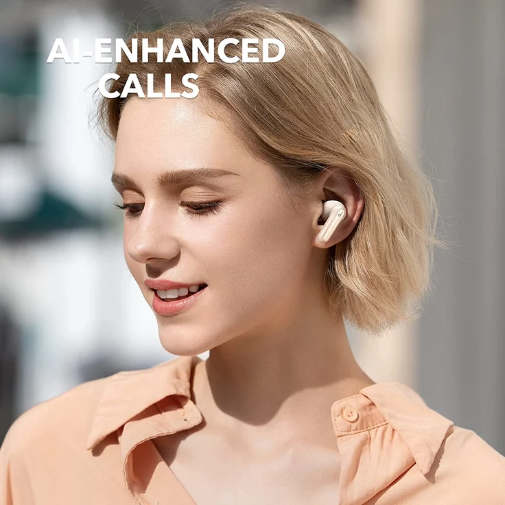 Anker Soundcore Life P2 Mini In-Ear-Kopfhörer (Schnellladefunktion), oat white – Bild 5