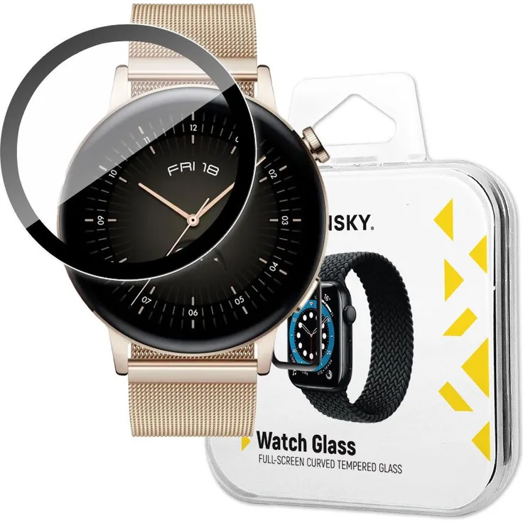 WOZINSKY für Huawei Watch GT 3 46 mm Schwarz
