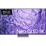 Samsung GQ65QN700CT 163 cm (65 Zoll) Neo QLED Mini LED Smart TV (8K, HDR10+ Adaptive, HDR10+, HDR, HLG, Mini LED) Twin-HD-Triple-Tuner (Satellit, Antenne, Kabel) Modelljahr 2023 Energieklasse G (DE-Modell)