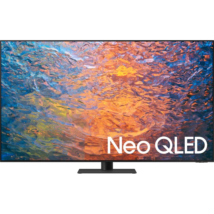 Samsung GQ85QN95CAT 214 cm (85 Zoll) Neo QLED Mini LED Smart TV (Ultra HD, HDR10+ Adaptive, HDR10+ Gaming, HDR, HLG, Mini LED) Twin-HD-Triple-Tuner (Satellit, Antenne, Kabel) Modelljahr 2023 Energieklasse F (DE-Modell) – Bild 1