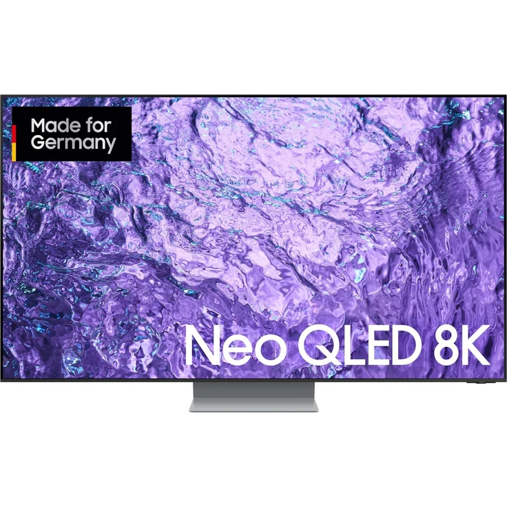 Samsung GQ55QN700CT 125 cm (50 Zoll) Neo QLED Mini LED Smart TV (8K, HDR10+ Adaptive, HDR10+, HDR, HLG, Mini LED) Twin-HD-Triple-Tuner (Satellit, Antenne, Kabel) Modelljahr 2023 Energieklasse G (DE-Modell) – Bild 1