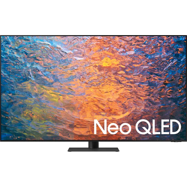 Samsung GQ65QN95CAT 163 cm (65 Zoll) Neo QLED Mini LED Smart TV (Ultra HD, HDR10+ Adaptive, HDR10+ Gaming, HDR, HLG, Mini LED) Twin-HD-Triple-Tuner (Satellit, Antenne, Kabel) Modelljahr 2023 Energieklasse F (DE-Modell)