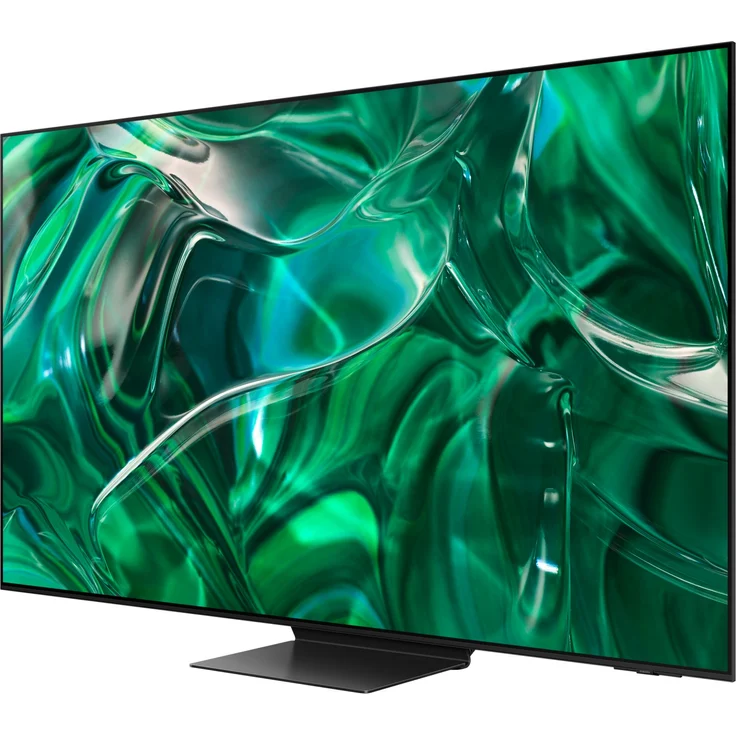Samsung GQ77S95CAT 195 cm (77 Zoll) QD-OLED Smart TV (Ultra HD, HDR10+ Adaptive, HDR10+ Gaming, HDR, HLG, OLED) Twin-HD-Triple-Tuner (Satellit, Antenne, Kabel) Modelljahr 2023 Energieklasse F (DE-Modell) – Bild 2