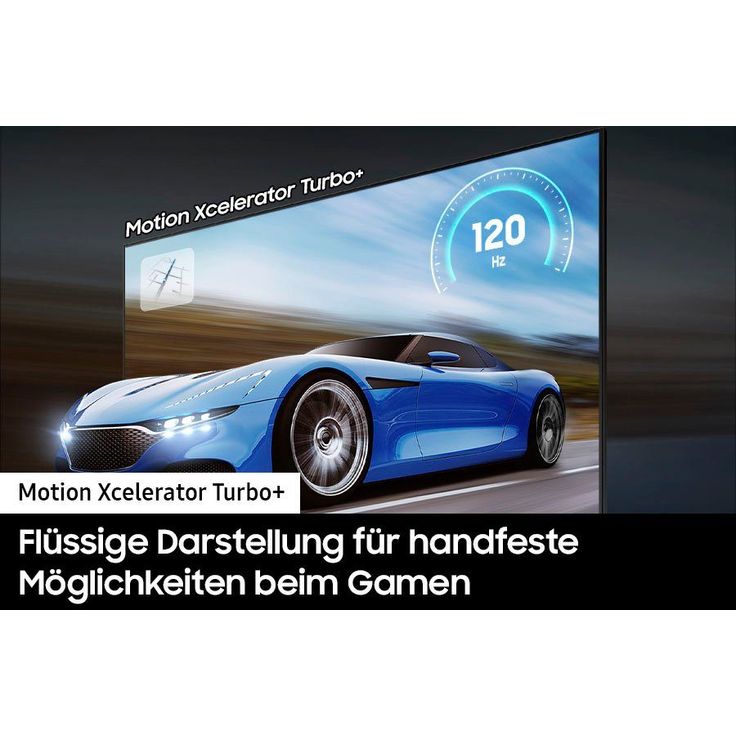 Samsung GQ75Q70CAT 189 cm (75 Zoll) QLED Smart TV (Ultra HD, HDR10+ Adaptive, HDR10+ Gaming, HDR, HLG, Edge LED) Twin-HD-Triple-Tuner (Satellit, Antenne, Kabel) Modelljahr 2023 Energieklasse F (DE-Modell) – Bild 4