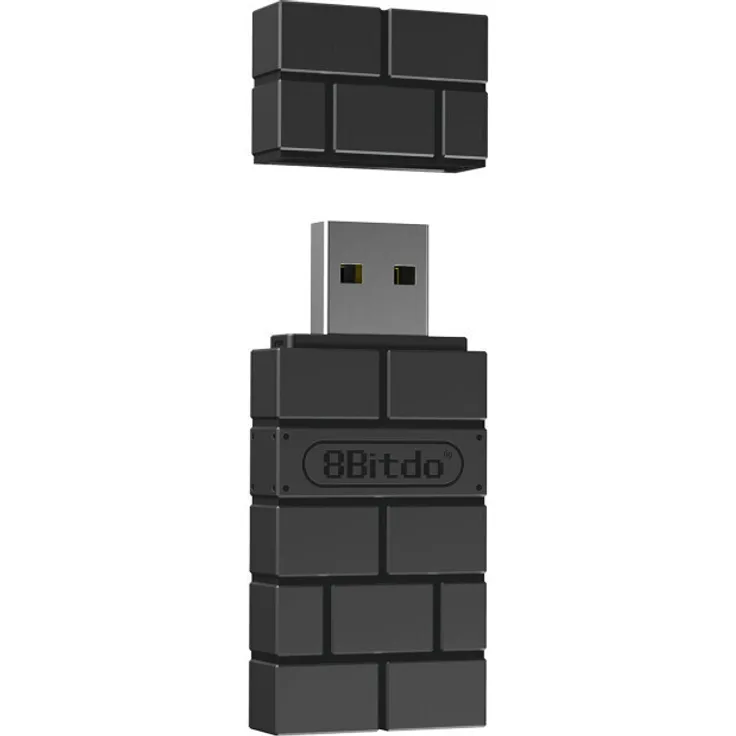 8Bitdo Wireless Bluetooth USB Adapter 2 für Nintendo Switch, Schwarz