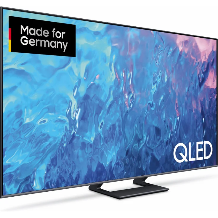 Samsung GQ75Q73CAT 189 cm (75 Zoll) QLED Smart TV (Ultra HD, HDR10+ Adaptive, HDR10+ Gaming, HDR, HLG, Edge LED) Twin-HD-Triple-Tuner (Satellit, Antenne, Kabel) Modelljahr 2023 Energieklasse F (DE-Modell) – Bild 2