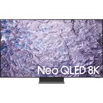 Samsung GQ65QN800CT 163 cm (65 Zoll) Neo QLED Mini LED Smart TV (8K, HDR10+ Adaptive, HDR10+ Gaming, HDR, HLG, Mini LED) Twin-HD-Triple-Tuner (Satellit, Antenne, Kabel) Modelljahr 2023 Energieklasse G (DE-Modell)