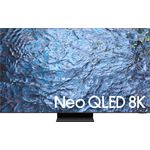 Samsung GQ75QN900CT 189 cm (75 Zoll) Neo QLED Mini LED Smart TV (8K, HDR10+ Adaptive, HDR10+ Gaming, HDR, HLG, Mini LED) Twin-HD-Triple-Tuner (Satellit, Antenne, Kabel) Modelljahr 2023 Energieklasse G (DE-Modell)