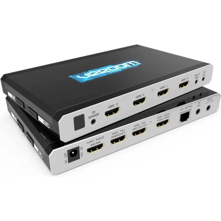 HD Fury VRROOM 8K 40GBPS HDMI-Switch mit 8 HDMI-Anschlüssen, 3D, CEC Pass Through, DSD, eArc, schwarz – Bild 5
