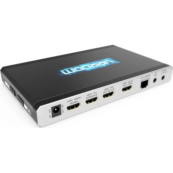HD Fury VRROOM 8K 40GBPS HDMI-Switch mit 8 HDMI-Anschlüssen, 3D, CEC Pass Through, DSD, eArc, schwarz – Bild 4