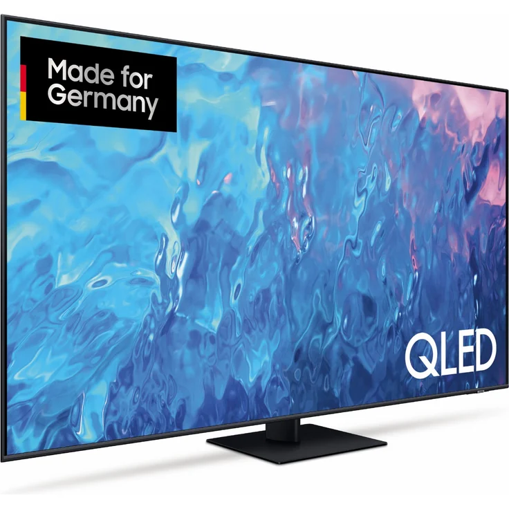 Samsung GQ85Q70CAT 214 cm (85 Zoll) QLED Smart TV (Ultra HD, HDR10+ Adaptive, HDR10+ Gaming, HDR, HLG, Edge LED) Twin-HD-Triple-Tuner (Satellit, Antenne, Kabel) Modelljahr 2023 Energieklasse F (DE-Modell) – Bild 2