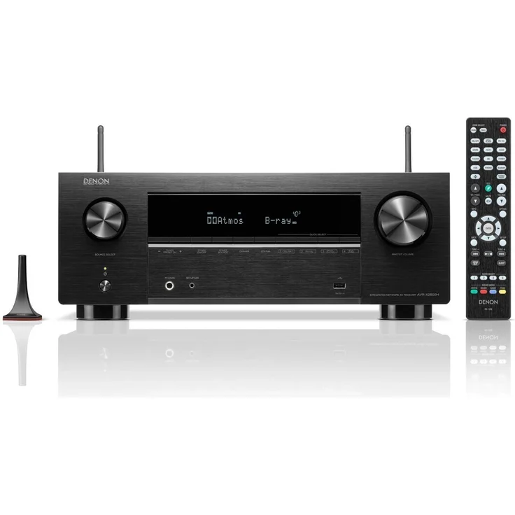 Denon AVR-X28000H 7.2-Kanal AV-Receiver (8K, 150 W pro Kanal, Dolby Atmos), schwarz – Bild 2
