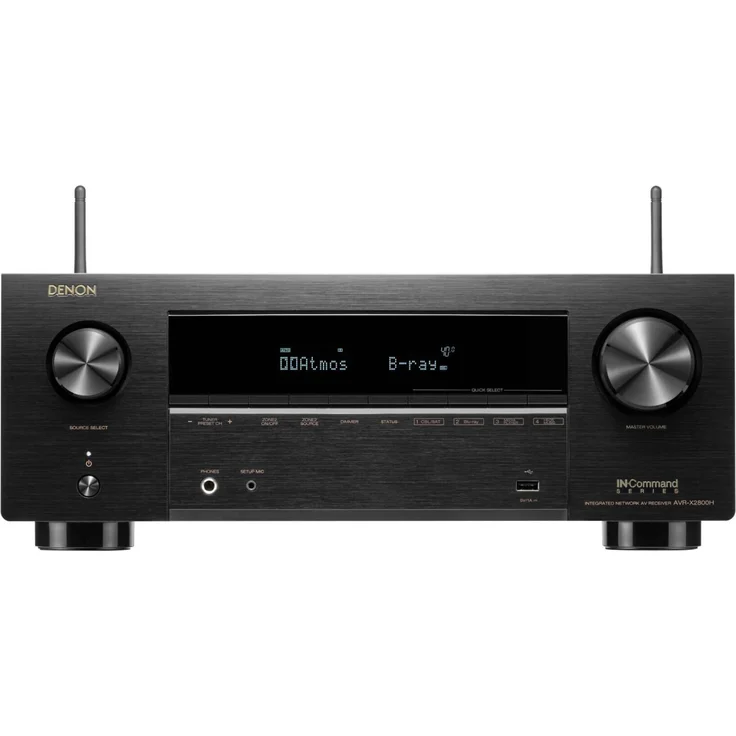 Denon AVR-X28000H 7.2-Kanal AV-Receiver (8K, 150 W pro Kanal, Dolby Atmos), schwarz – Bild 1
