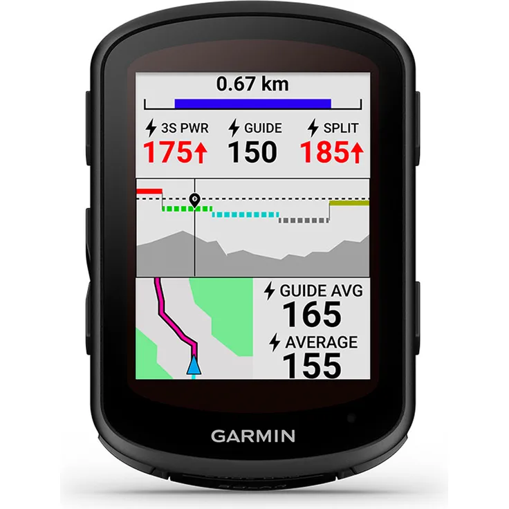 Garmin Edge 540 GPS-Fahrradcomputer mit Tastenbedienung (010-02694-01)