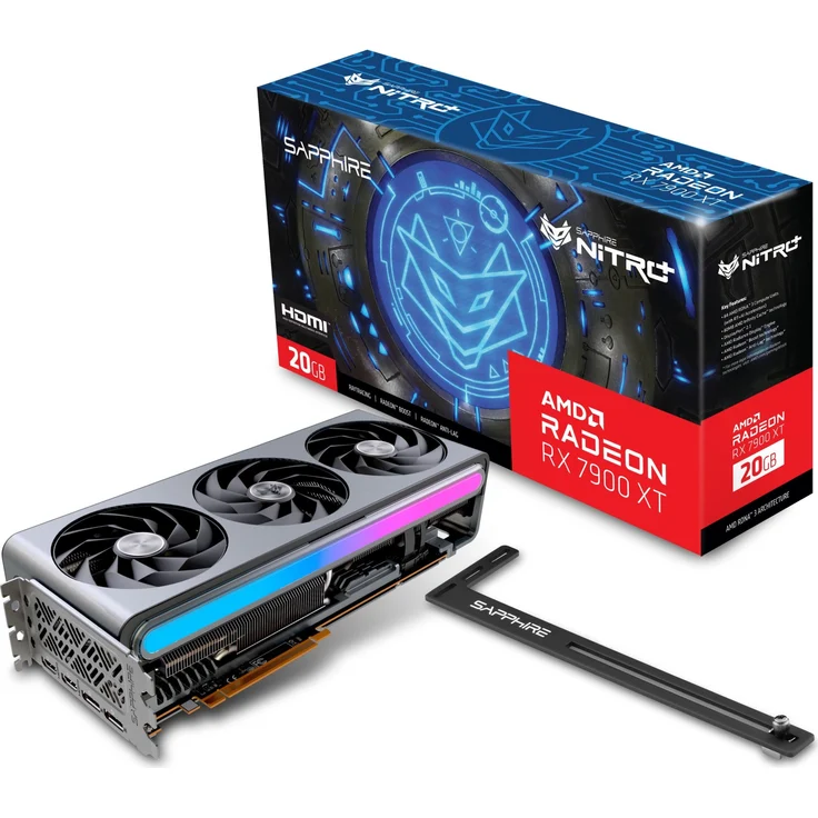 Sapphire Nitro+ Radeon RX 7900 XT Vapor-X - 20GB GDDR6, HDMI, DisplayPort (11323-01-40G) – Bild 1