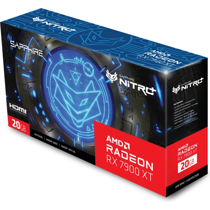 Sapphire Nitro+ Radeon RX 7900 XT Vapor-X - 20GB GDDR6, HDMI, DisplayPort (11323-01-40G) – Bild 9