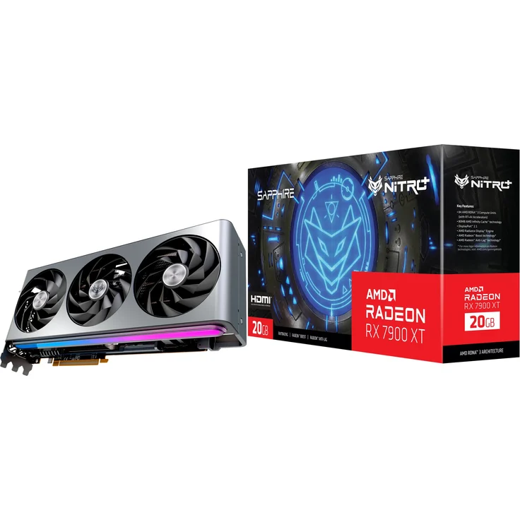 Sapphire Nitro+ Radeon RX 7900 XT Vapor-X - 20GB GDDR6, HDMI, DisplayPort (11323-01-40G) – Bild 7