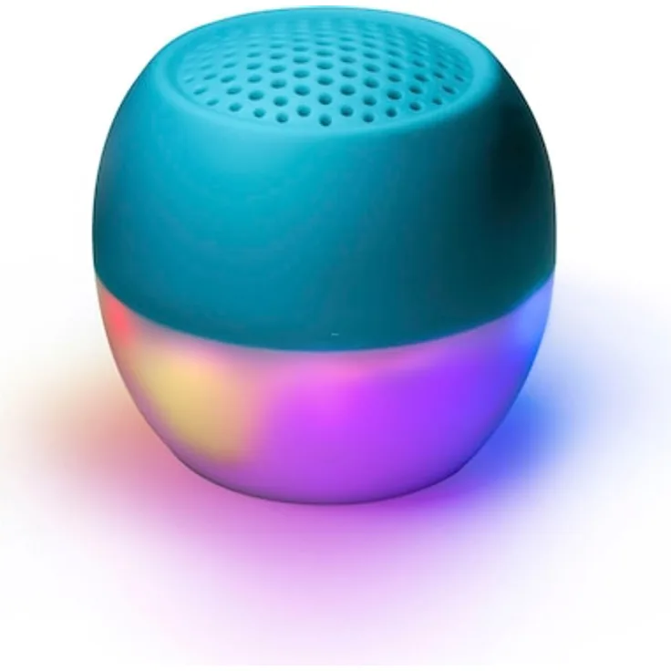 Boompods Tide Round Bluetooth Lautsprecher Soundflare, blau